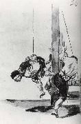 Francisco Goya Torture of a Man oil painting artist